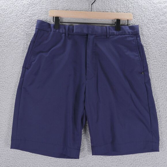 RLX Ralph Lauren Shorts 34 Mens  Blue Performance Golf Casual 10" - Picture 1 of 14